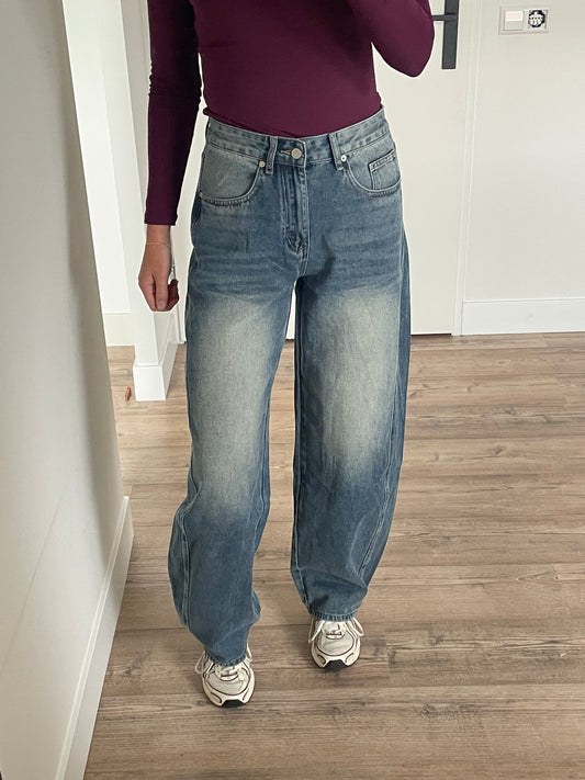 Balloon wide leg jeans - tall jeans - By LIV Fashion