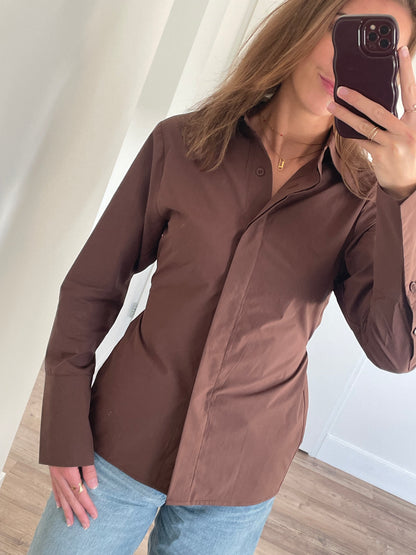 Bruinte blouse van Eight Paris - By LIV Fashion